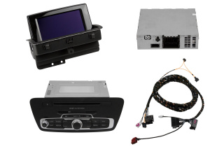 Retrofit kit MMI 3G navigation plus for Audi Q3 8U [Active speaker] [] []
