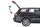 Nachrüst-Set elektrische Heckklappe für VW Passat B8 [Limousine]