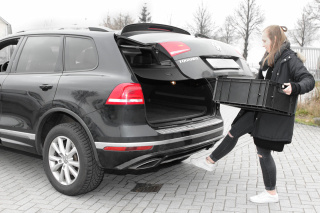 Complete kit sensor-controlled tailgate opening for VW Touareg 7P
