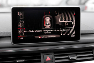 Komplett-Set Parklenkassistent (PLA) für Audi A4 8W [Einparkhilfe hinten & vorne vorhanden / Alle Modelljahre / Alle PR-Nummern]