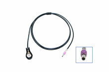 Fakra-cable 50 ohm antenna connector (male) to male