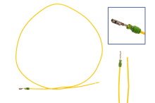 Reparaturleitung, Reparaturkabel, Einzelleitung MQS 0.5 +...