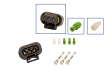 Repair kit connector 3 pin 3C0 973 203 MLK coupling for...