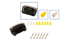 Reparatursatz Stecker 6 polig 7M0 973 119, A210 540 36 81, 61 13 8 383 300 Steckergehäuse für VW Audi Seat Skoda Mercedes Benz BMW