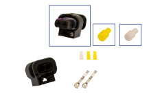 Repair kit connector 2 pin 4H0 973 702 plug housing for...