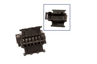 Repair kit connector 12 pin 6Q0 972 736 socket housing for VW Audi Seat Skoda