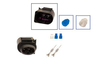 Kit De Réparation Prise 2 Pôles Pour VW, Skoda, Seat, Audi - Réf 357972752 - Neuf