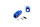 FAKRA socket - female [Coding C / signal blue]