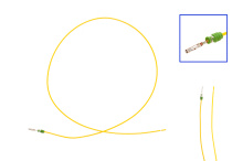 Repair cable, single cable MLK 1,2 as 000 979 034 E +...