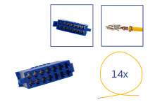 Reparatursatz Stecker 14 polig 357 919 971 D...