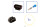 Reparatursatz Stecker 3 polig 1J0 973 723 Steckergehäuse für VW Audi Seat Skoda