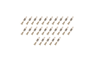 JPT junior power timer ISO Doubleflat Feather, Spring Contact 0.5 - 1,0 mm² [25 pieces] [] []