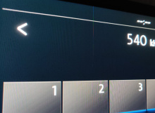 Display, Discover Media, MIB2.5, 2 Streifen