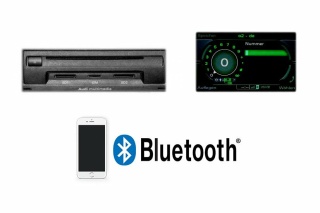 Mobile phone preparation Bluetooth for Audi Q7 4L MMI 3G "Complete"