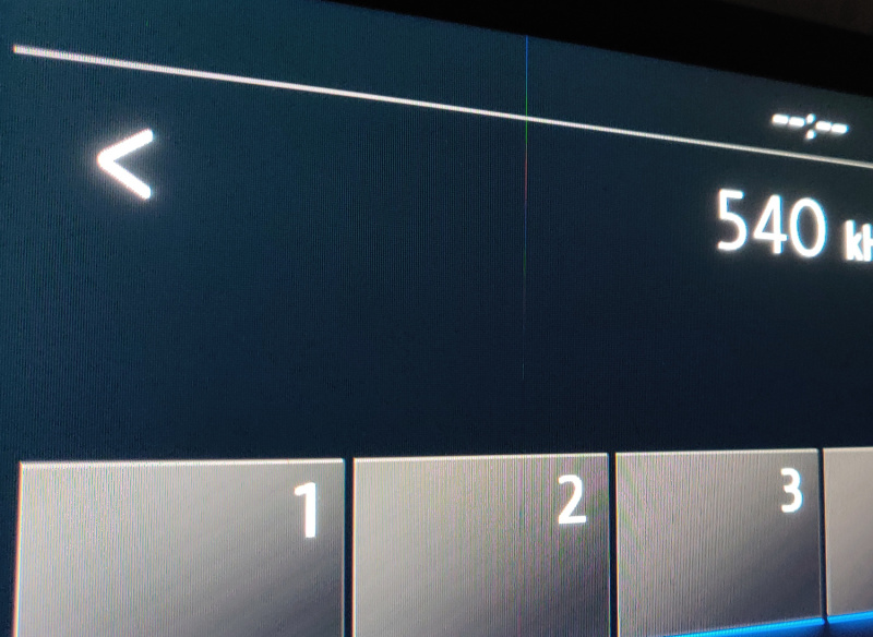 schwarz für VW Passat B8 3G Dekorblende Display Discover Pro MIB2.5 Arteon