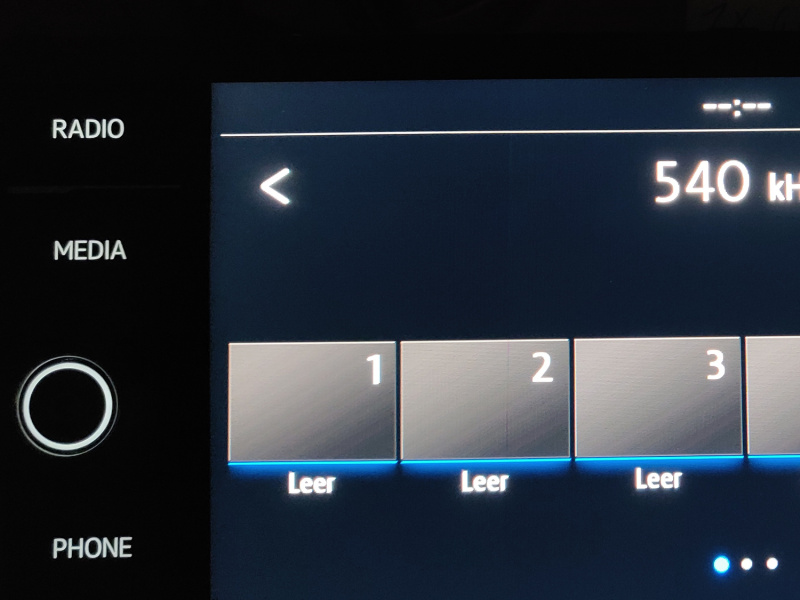 schwarz für VW Passat B8 3G Dekorblende Display Discover Pro MIB2.5 Arteon