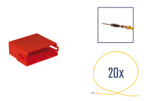 Reparatursatz Stecker 20 polig für MINI ISO...