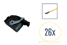 Repair kit connector 26 pin  plug housing for VW MFD 1 - Audi RNS-D