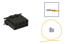 Reparatursatz Stecker 8 polig für ISO Strom-Steckergehäuse