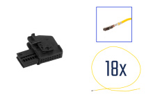 18 pin plug set