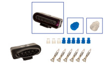 Repair kit connector 6 pin 1J0 973 726 plug housing for...