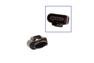 Reparatursatz Stecker 5 polig 8K0 973 705 Flachkontaktgehäuse für VW Audi Seat Skoda