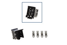 Repair kit connector 4 pin plug housing Hirschmann 4 MB A...