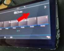 Display, Discover Pro, MIB2.5, 2x Streifen