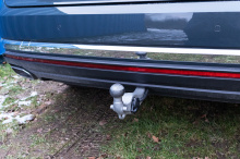 Complete set trailer hitch for VW Touareg CR