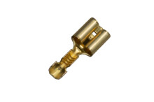 FASTIN-FASTON push-on contact brass blank 0,5 - 1,5 mm²