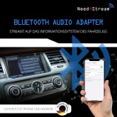 Bluetooth Audio Interface mit Titellisten für Land Rover