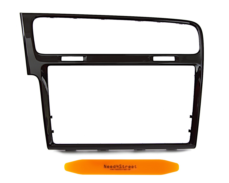 schwarz für VW Passat B8 3G Dekorblende Display Discover Pro MIB2.5 Arteon