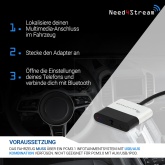 Bluetooth Audio Interface mit Titellisten für Porsche PCM3.1