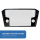 Dekorblende Display, Discover Pro, MIB2, 8 Zoll, schwarz, Passat + Keil