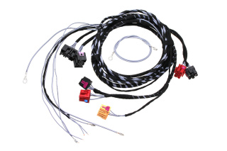 Kabelsatz Sitzheizung + Sitzverstellung + Memory für VW, Audi [Ohne Sitzheizung]