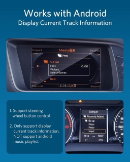 Airdual Bluetooth Interface für Audi MMI 3G, RNS-E, Concert, VW MDI