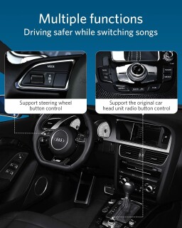 Airdual Bluetooth Interface ohne Kabel, für Audi, Mercedes und VW