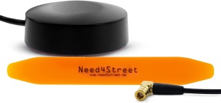 DAB+ Antenne, rund, SMB