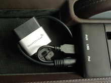 Bluetooth Audio Interface mit Titellisten für Porsche PCM3.0, Kabel vorhanden
