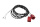 Cable set electric seat adjustment, lordosis (Memory) for Audi A4 8K, A5 8T, Q5 8R