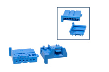 Reparatursatz Stecker 6polig MQS Buchsengehäuse blau 6Q0 972 706 für VW Audi Seat Skoda