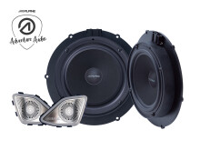 Alpine 2-Wege-Lautsprecher Set Adventure Audio für VW T6 SG