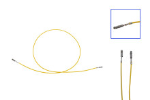 Repair cable, single cable MCP small selectiv gilded 0.5...