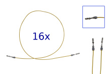 Repair cable, single cable LKS 1,2 0.5 as 000 979 033 E +...