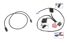 Wiring harness multimedia USB socket front for...