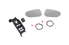 Complete set of heated exterior mirrors for Audi Q2 GA