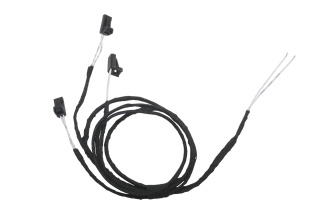 Kabelsatz beleuchtete Drehregler Ausströmer für Audi A4 8K, A5 8T,