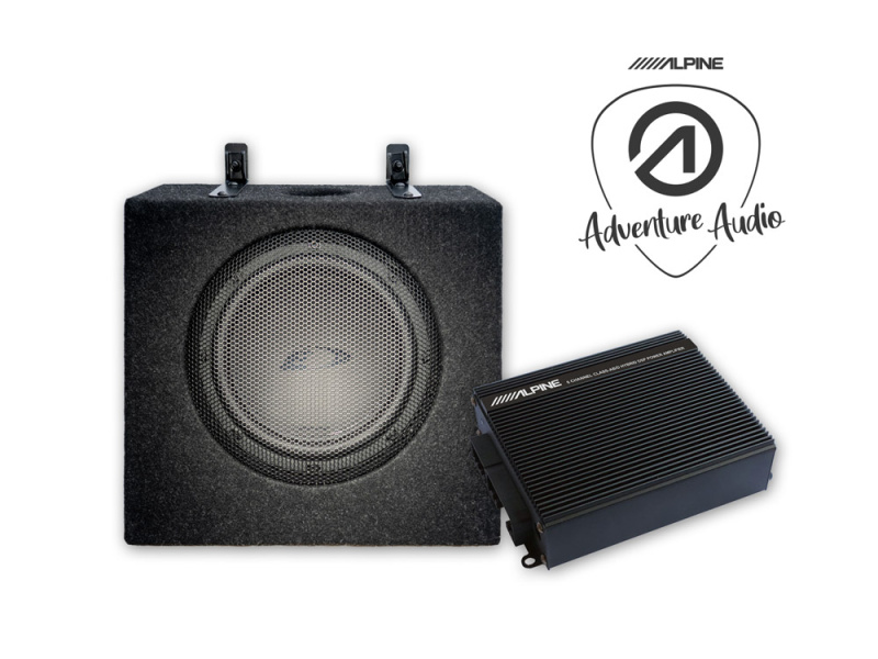 Alpine Subwoofer System & 6Kanal DSPVerstärker für VW T6.1 SH / T6
