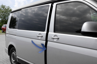 Komplettset Soft Close, Komfortschließen, Zuziehhilfe Schiebetür für VW T5 7E [Version 2]