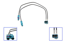 Fakra Antennenverbindungsleitung RG174 Universal wie 000...